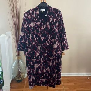 Kasper size 18 dress with matching jacket